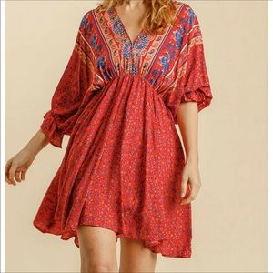 Umgee Paisley Dress
